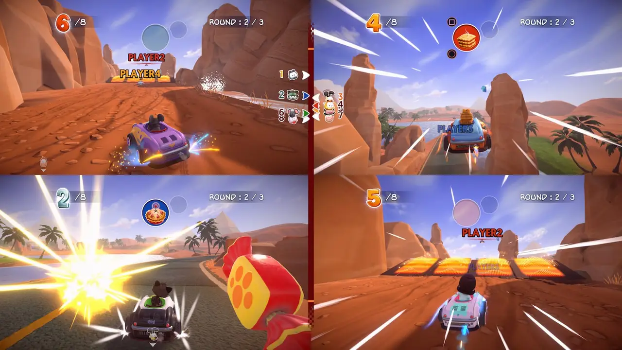Imagen oficial 1 de Garfield Kart - Furious Racing