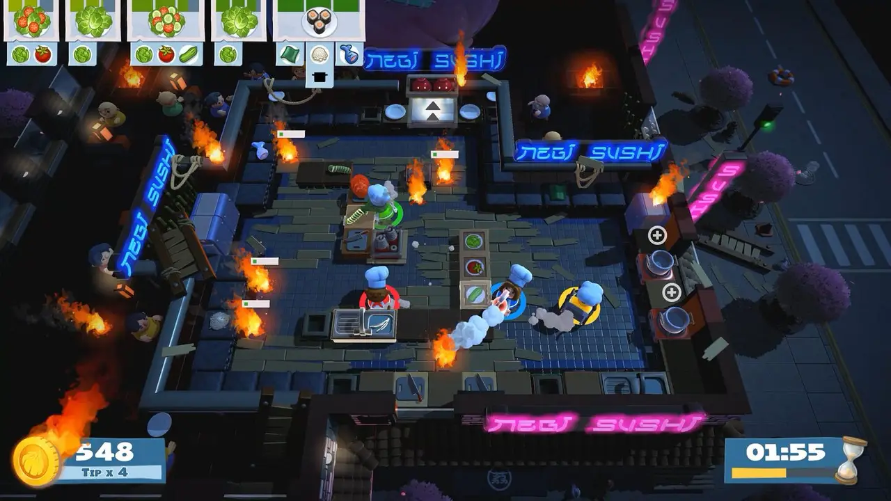 Imagen oficial 1 de Overcooked! + Overcooked! 2