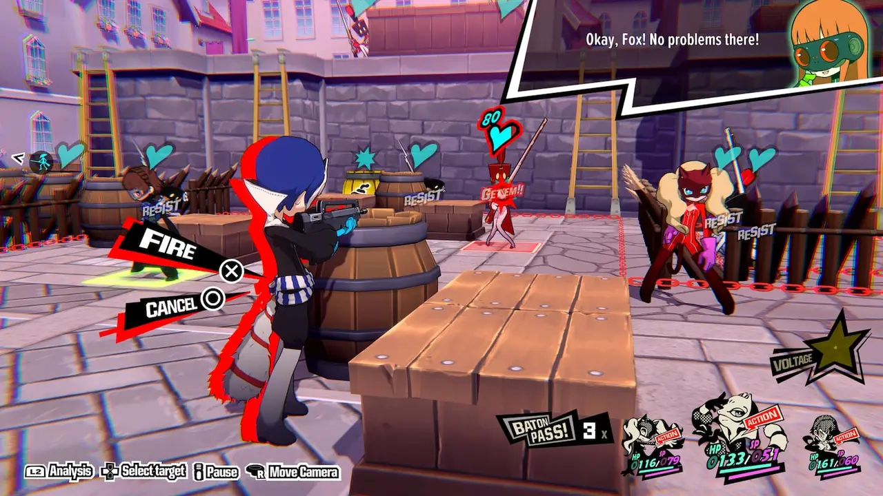 Imagen oficial 2 de Persona 5 Tactica