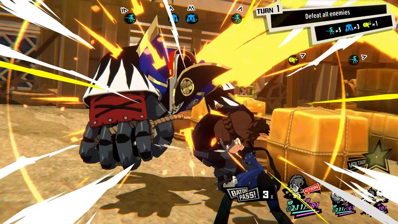 Imagen oficial 3 de Persona 5 Tactica
