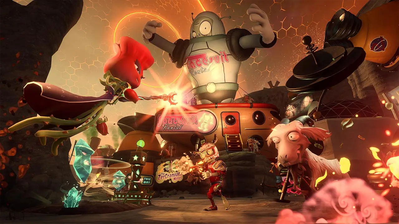 Imagen oficial 1 de Plantas vs Zombies: Garden Warfare 2