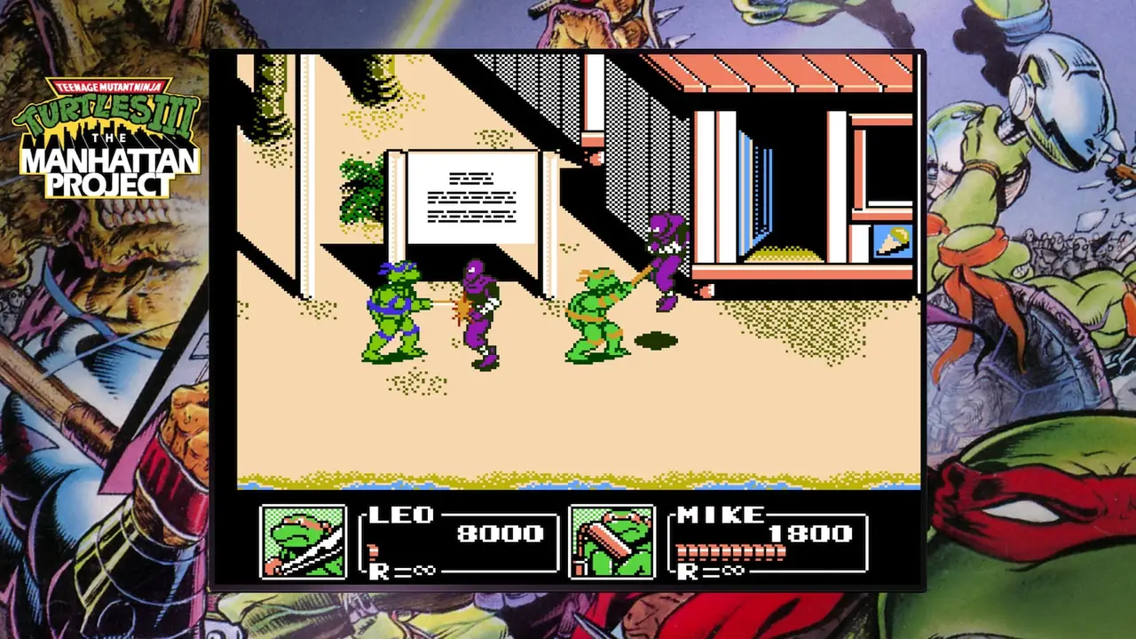 Imagen oficial 3 de Teenage Mutant Ninja Turtles: The Cowabunga Collection