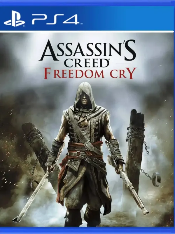 Portada de Assassins Creed Freedom Cry para PS4