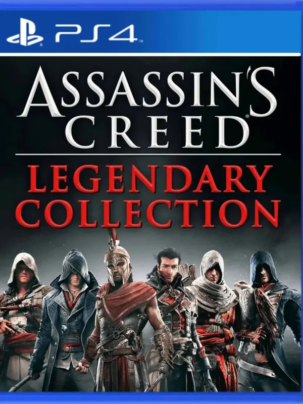 Portada de Assassins Creed Legendary Collection para PS4