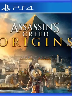 Portada de Assassins Creed Origins para PS4