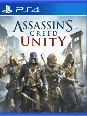 Portada de Assassins Creed Unity para PS4