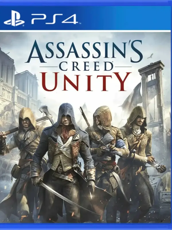 Portada de Assassins Creed Unity para PS4