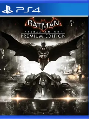 Portada de Batman Arkham Knight Premium Edition para PS4