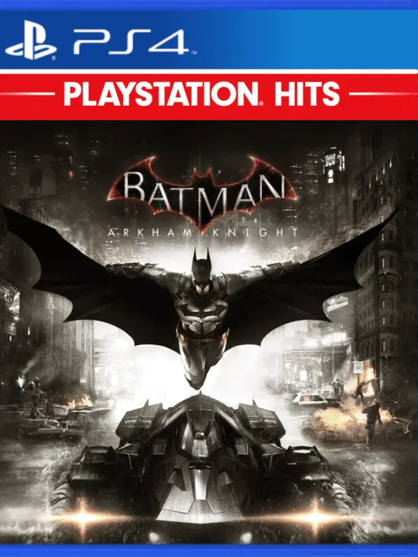 Portada de Batman Arkham Knight para PS4