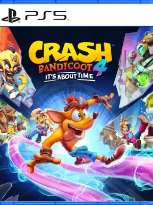 Portada de Crash Bandicoot 4: Its Time About para PS4 · PS5