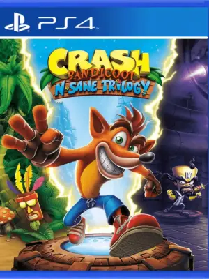 Portada de Crash Bandicoot: Trilogy para PS4