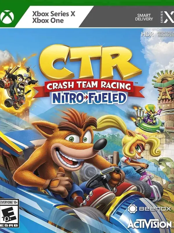Portada de Crash Team Racing Nitro-Fueled para XBOX