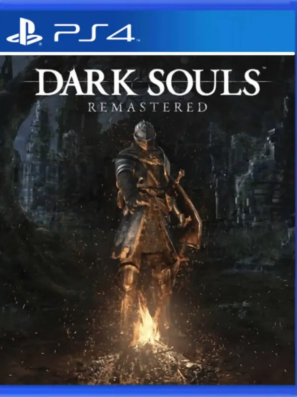 Portada de Dark Souls Remastered para PS4