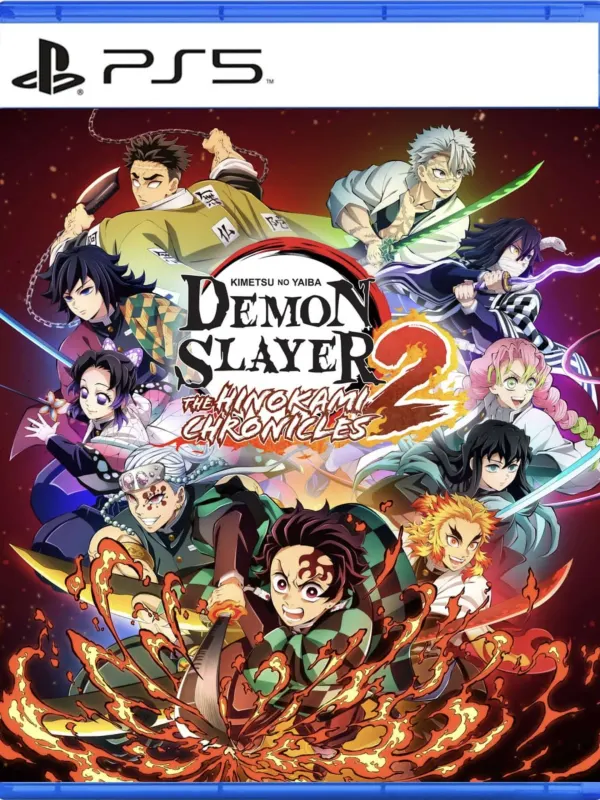 Portada de Demon Slayer -Kimetsu no Yaiba- The Hinokami Chronicles 2 Standard Edition para PS4 · PS5