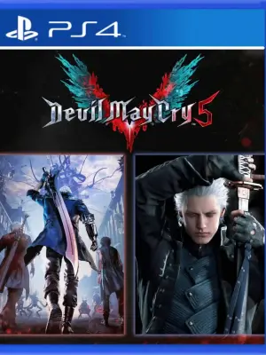 Portada de DMC: Devil May Cry 5 + Vergil para PS4