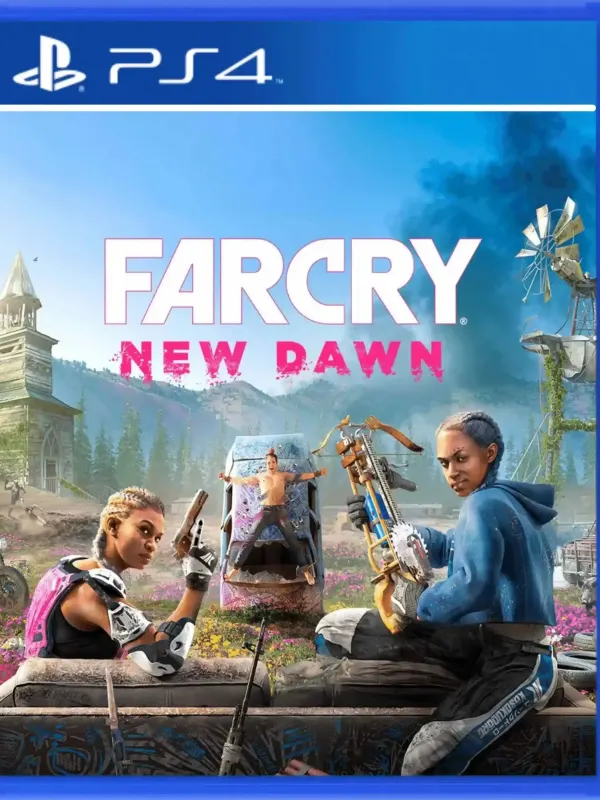 Portada de Far Cry New Dawn para PS4