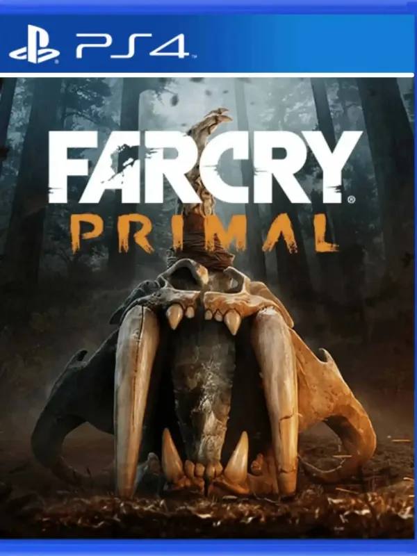 Portada de Far Cry Primal para PS4