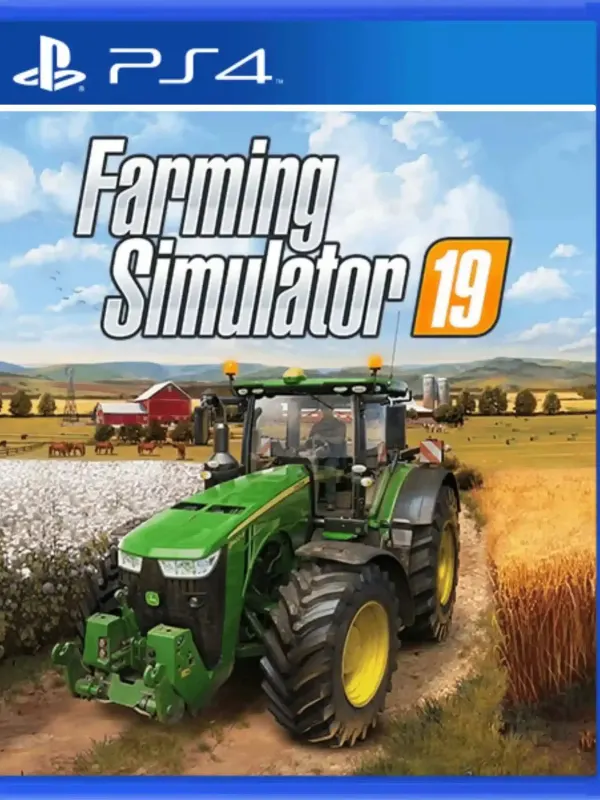 Portada de Farming Simulator 19 para PS4