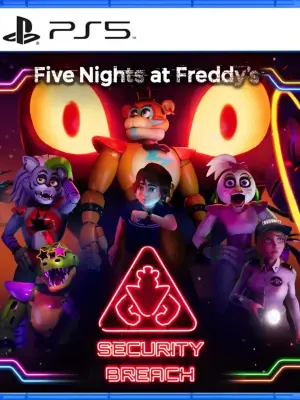 Portada de Five Nights at Freddys: Security Breach para PS4 · PS5