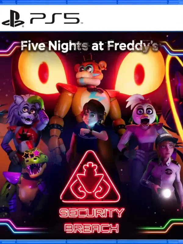 Portada de Five Nights at Freddys: Security Breach para PS4 · PS5