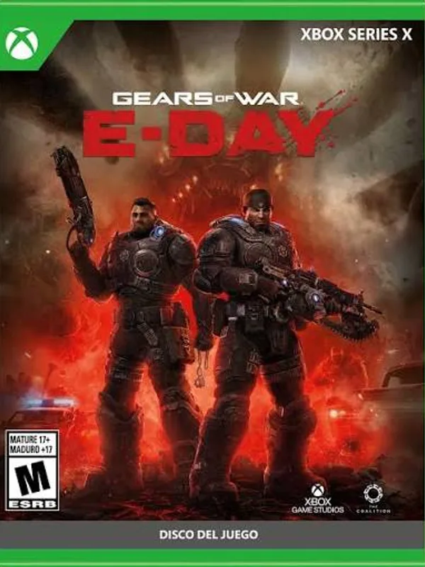 Portada de Gears of War: E-Day para XBOX