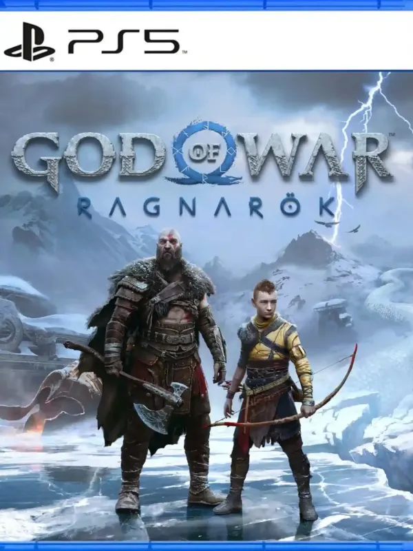 Portada de God of War: Ragnarok para PS4 · PS5