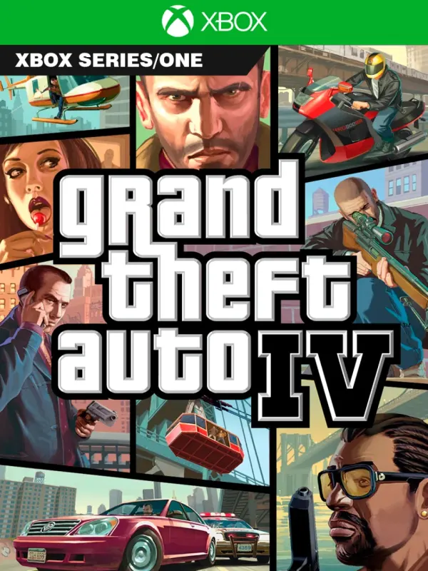 Portada de Grand Theft Auto IV para XBOX