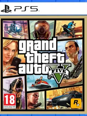 Portada de Grand Theft Auto: V (GTA V) para PS5