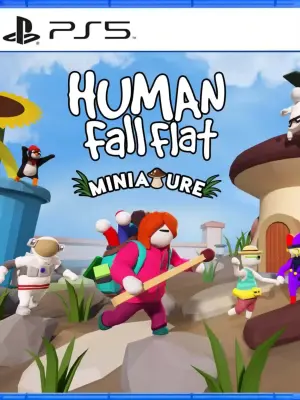 Portada de Human Fall Flat para PS4 · PS5