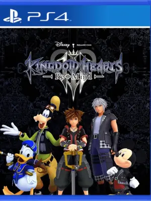 Portada de KINGDOM HEARTS III para PS4