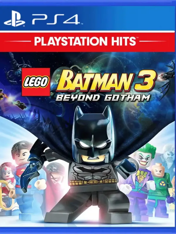 Portada de LEGO Batman 3: Beyond Gotam para PS4