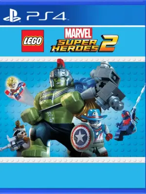 Portada de LEGO Marvel Super Heroes 2 para PS4