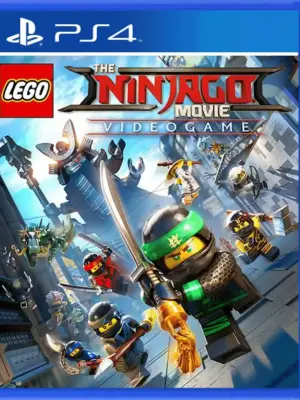 Portada de LEGO NINJAGO: La Pelicula Video Game para PS4