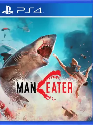 Portada de Maneater para PS4