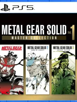 Portada de METAL GEAR SOLID: MASTER COLLECTION Vol.1 para PS4 · PS5