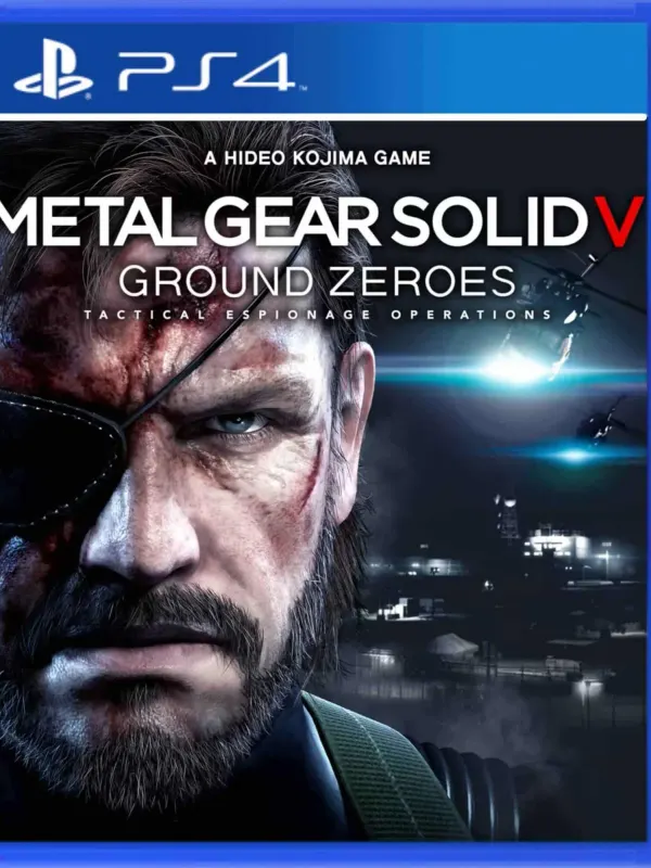 Portada de METAL GEAR SOLID V: GROUND ZEROES para PS4