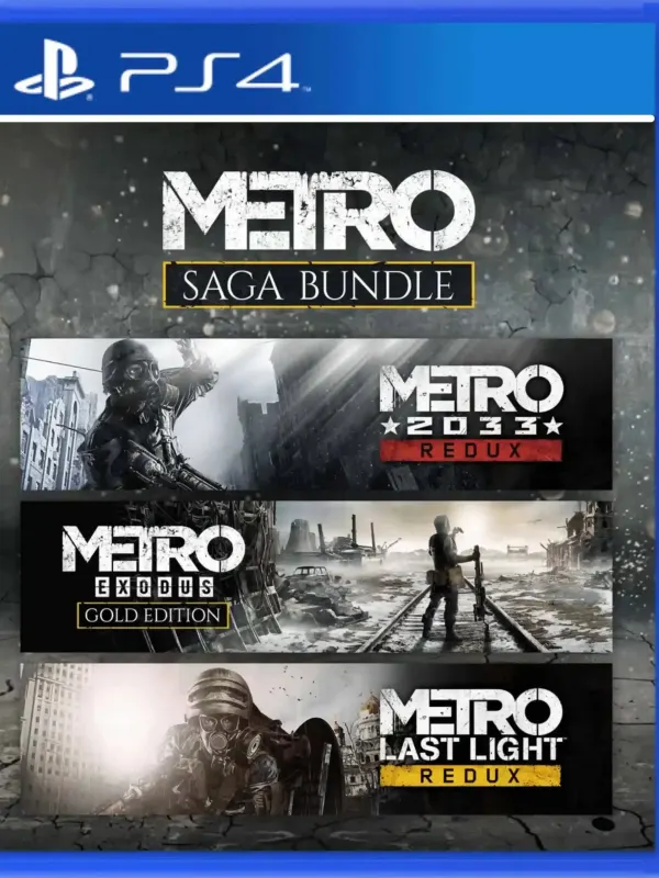 Portada de Metro Saga Bundle para PS4