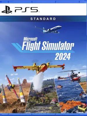 Portada de Microsoft Flight Simulator 2024 para PS5