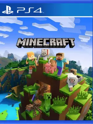 Portada de Minecraft para PS4