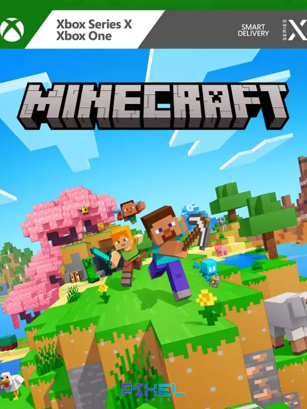 Portada de Minecraft para XBOX