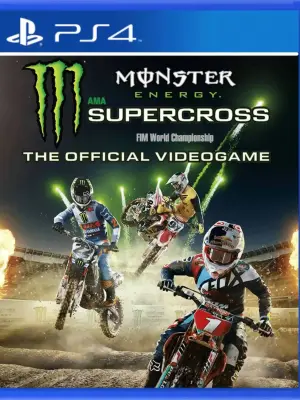 Portada de Monster Energy Supercorss - The Official Video Game para PS4