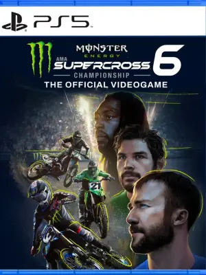 Portada de Monster Energy Supercross - The Official Videogame 6 para PS4 · PS5