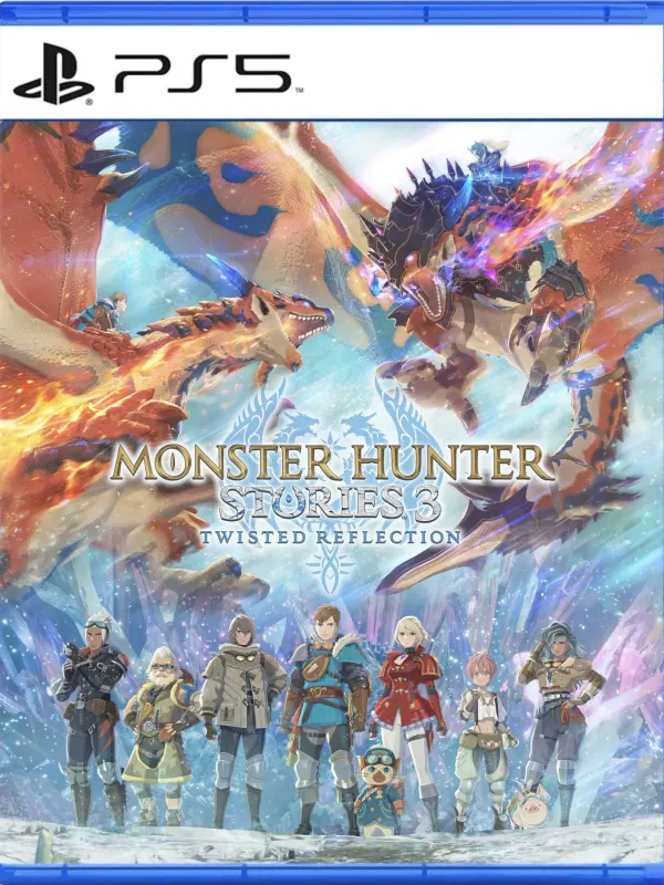 Portada de Monster Hunter Stories 3: Twisted Reflection para PS5