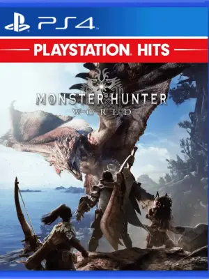 Portada de Monster Hunter World para PS4