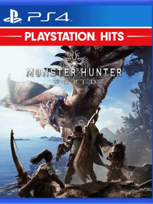 Portada de Monster Hunter World para PS4