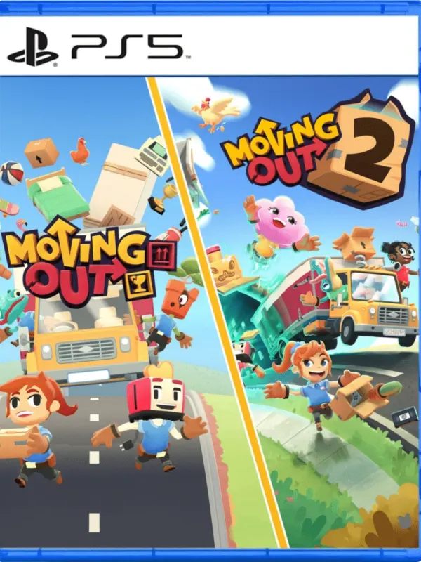 Portada de Moving Out + Moving Out 2 Bundle para PS5