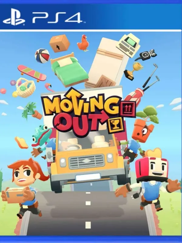 Portada de Moving Out para PS4