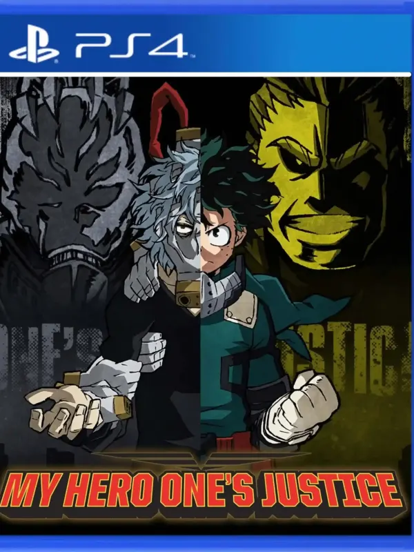 Portada de MY HERO ONES JUSTICE para PS4