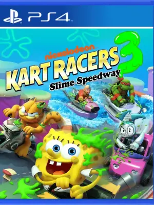 Portada de Nickelodeon Kart Racers para PS4