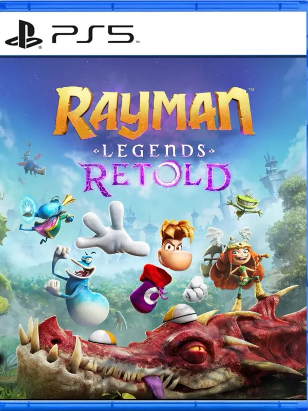 Portada de Rayman Legends Retold para PS5